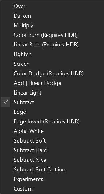 Blend Modes
